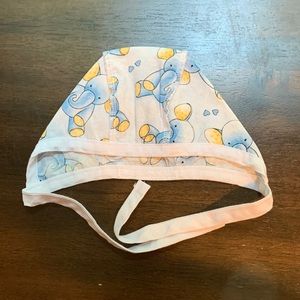 Newborn baby bonnets 100% cotton